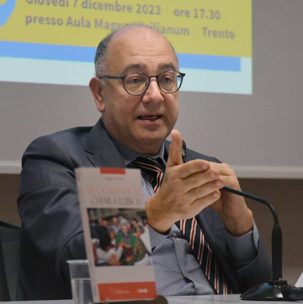 Luigino Bruni alla presentazione trentina del suo ultimo libro (foto Zotta)
